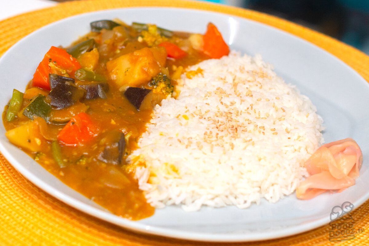 Quick Japanese Veggie Curry Recipe OMG Meals FoodDoodz.tv