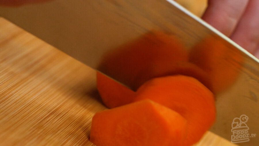 Cutting the carrot